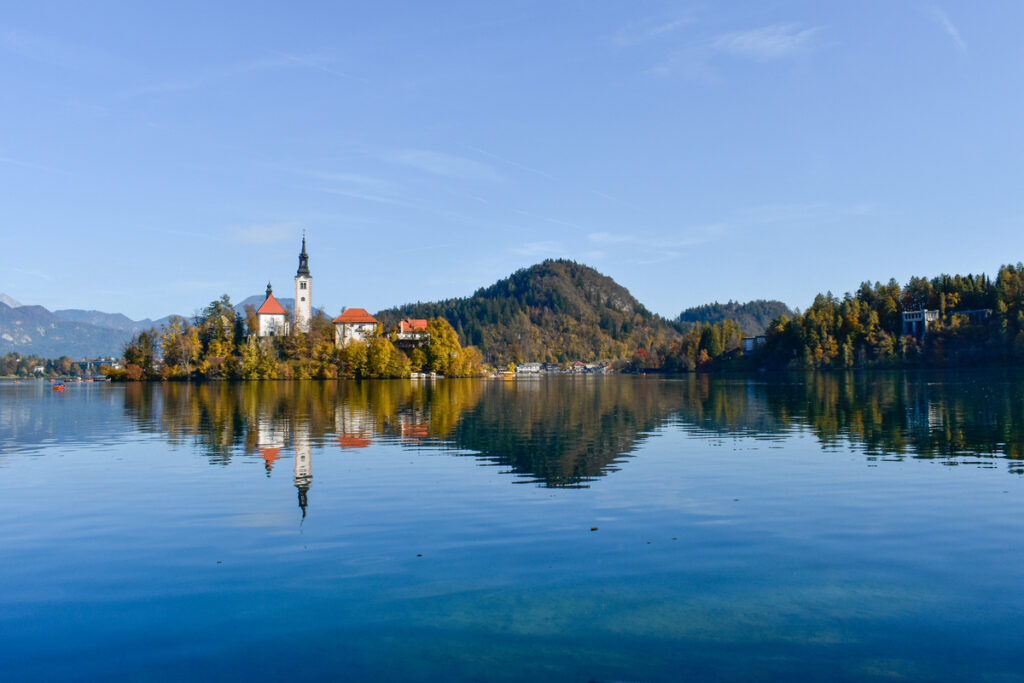 giro a piedi del Lago di Bled