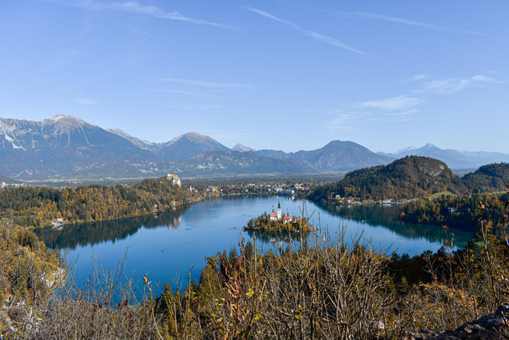 Punto panoramico Lago di Bled, Slovenia