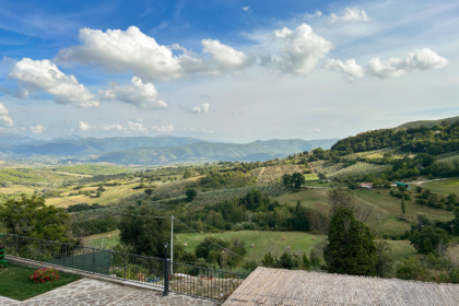 vista dalla Casa Vecchio Frantoio