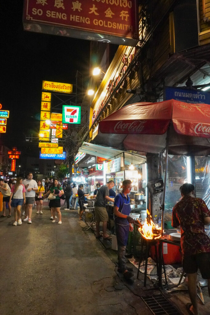 Bancarelle di street food 