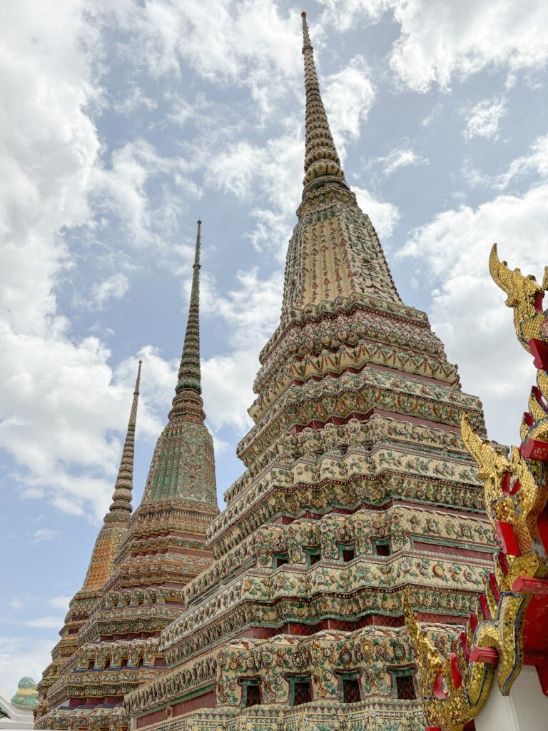 Dettagli del wat Pho 