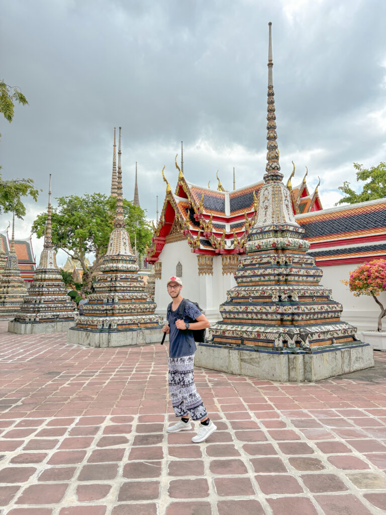 Il cortile del Wat Pho