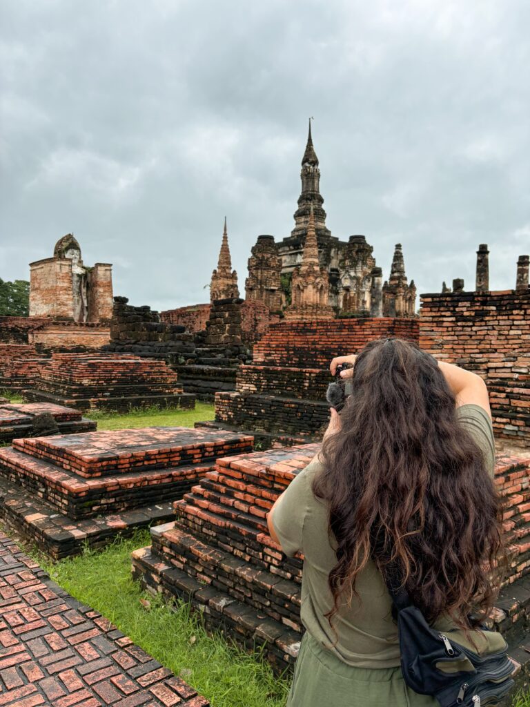 Zona centrale del Parco Storico di Sukhothai - Wat Mahathat